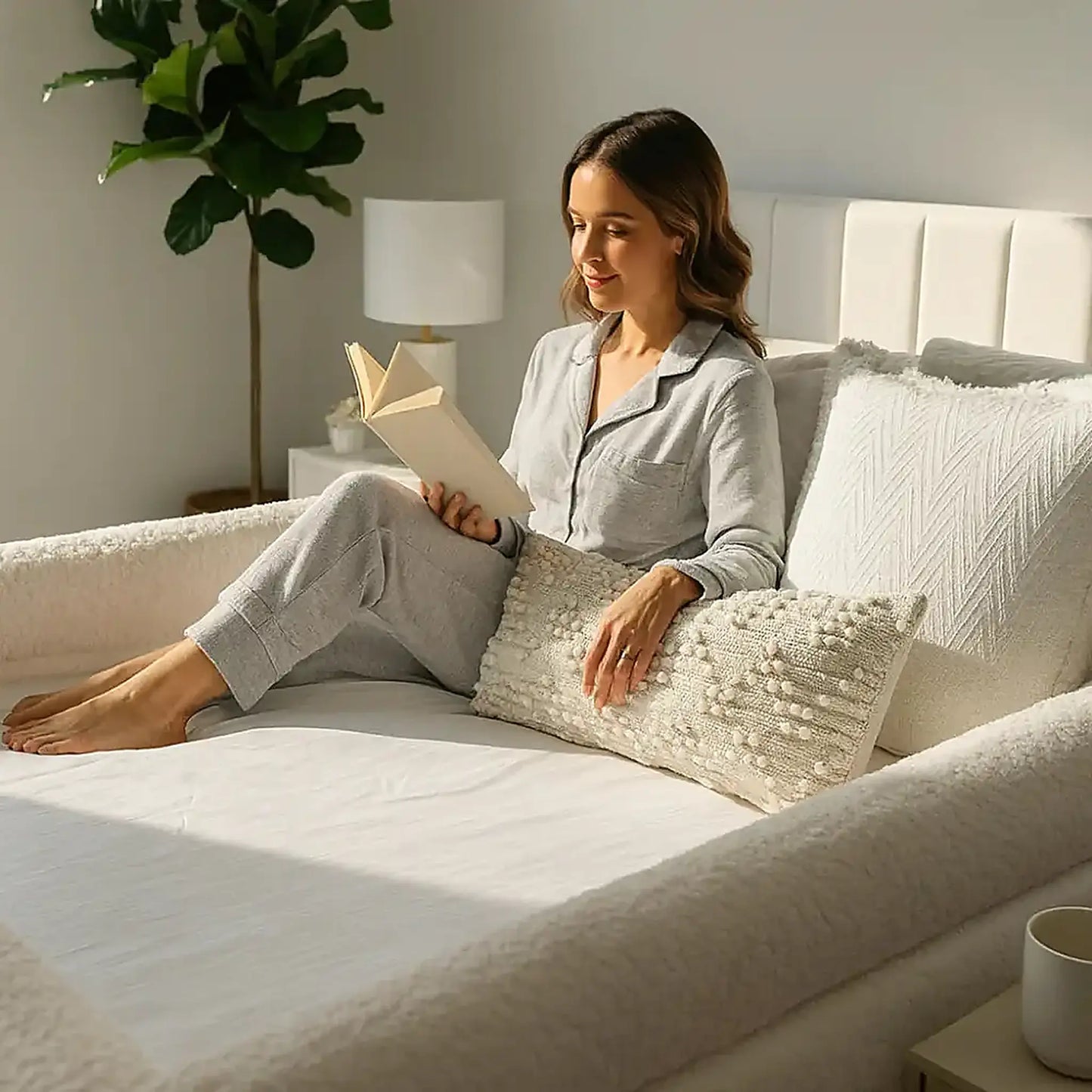 Blissful Bordered Bed Sheet