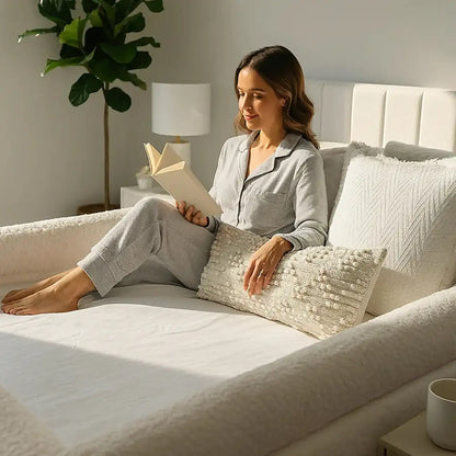 Blissful Bordered Bed Sheet